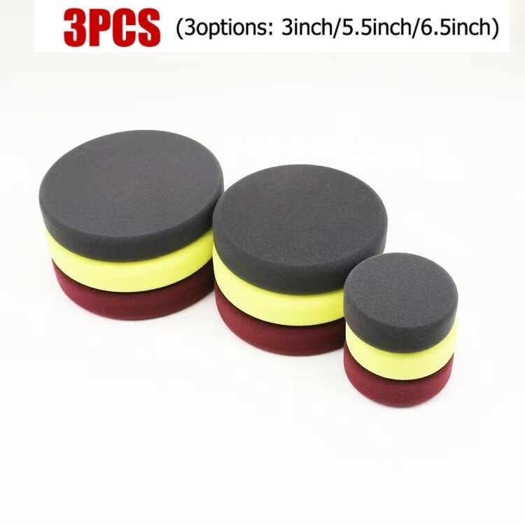 Toolstar New Buffing Pad Practical Buffing Pads Durable Car Pads Replacement 1set
