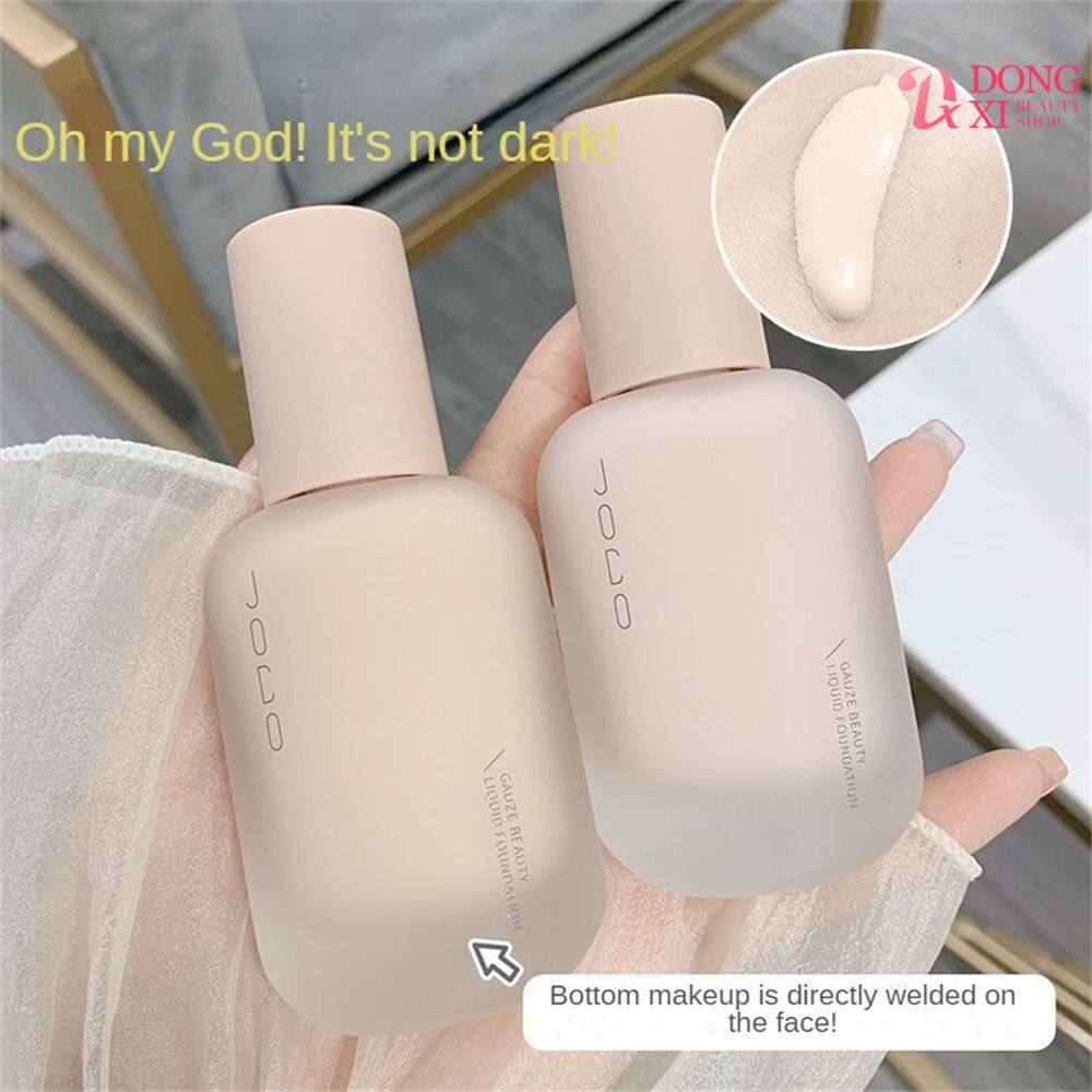 Dongxi Joco nền tảng Kem che khuyết điểm dạng lỏng nền tảng bảo hiểm đầy đủ bền lâu tự nhiên kiểm soát dầu chống thấm kem BB dưỡng ẩm trang điểm nền đánh nền mặt mặt