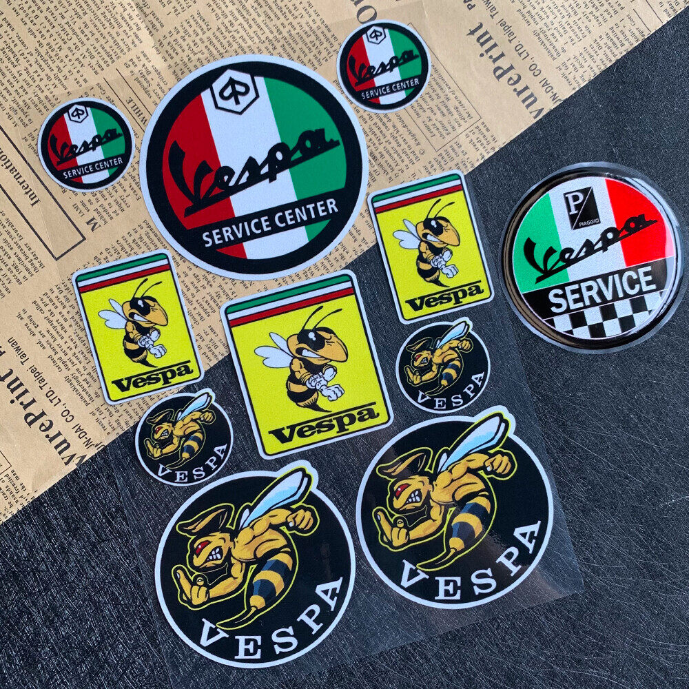 3D Motorcycle Decal Vespa Italy Stickers Special Edition Case for PIAGGIO VESPA GTS150 GTS 250 GTS300 GTS GTV 150 125 250 300 300ie