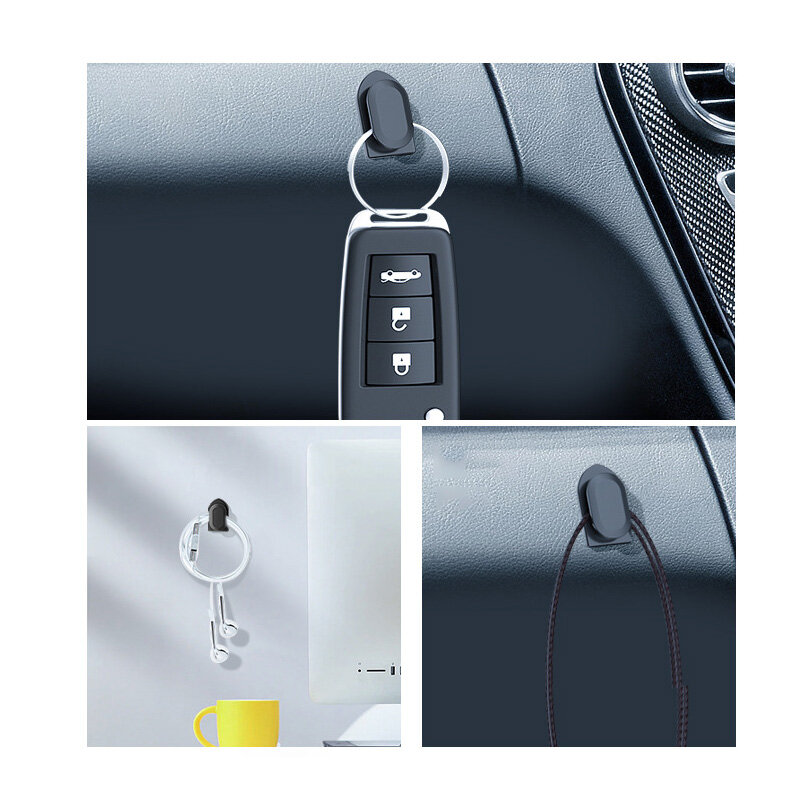 Car hook mini car convenience car adhesive hook household multi-function invisible compact hook