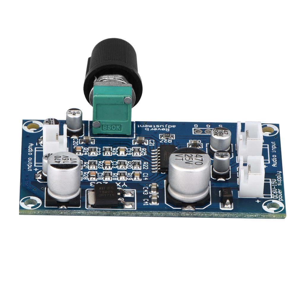 Microphone Reverberation Board Microphone Reverberation Plate Audio Power Amplifier Board Single Channel Single Channel Microphone Reverberation Board