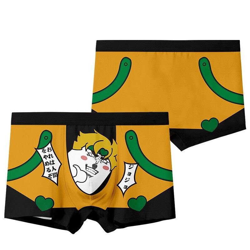 Cool Anime Jojos Bizarre Adventure Underwear Otaku Men Boy Boxers