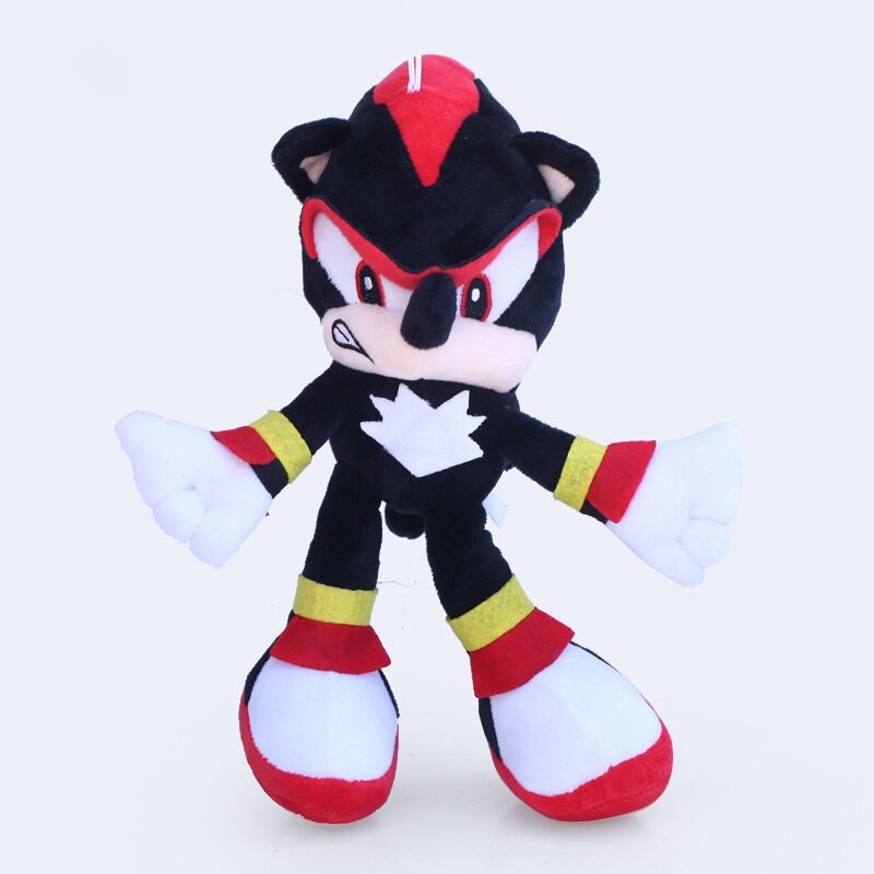 1pcs SONIC Plush Toys Doll 26cm SONIC The Hedgehog & Black Shadow the Hedgehog Plush Stuffed Toys For Children Kids Xmas Gifts
