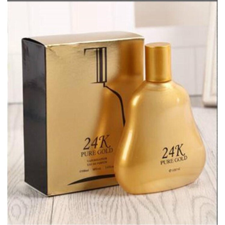 24K Pure Gold Perfume For Men 100Ml Lazada