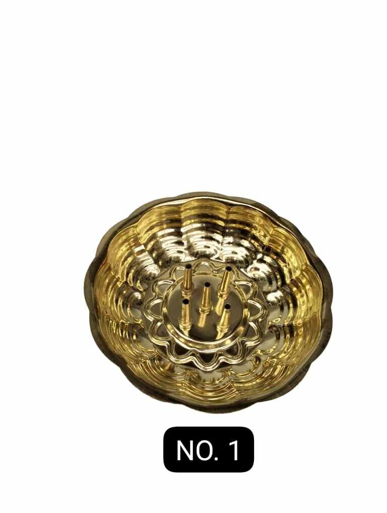 Brass/Vengalam Agarbathi/Incense Stand with Tray | Lazada