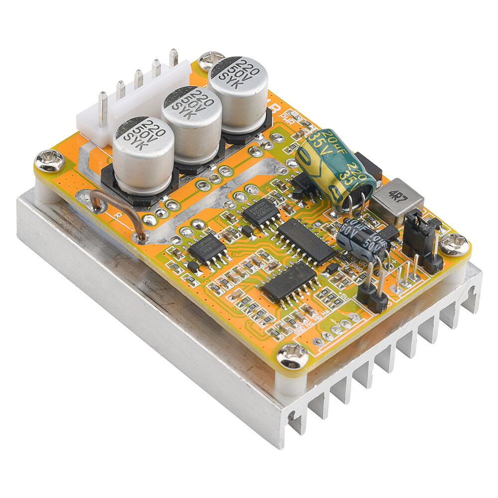 DC5V-35V 350W BLDC Wide Voltage 3-phase Brushless 15A  With/Without Hall Driver