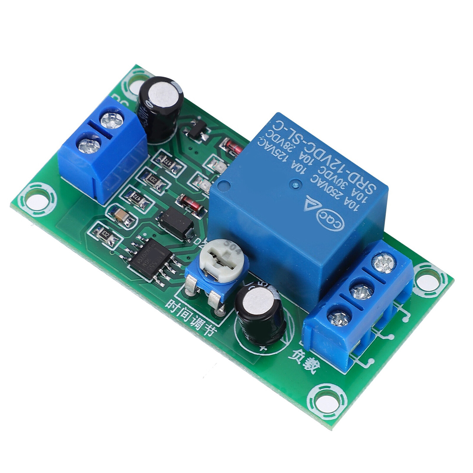 Time Delay Relay Module New Delay Relay Module Disconnect Circuit Board 12V for Automotive Electronics