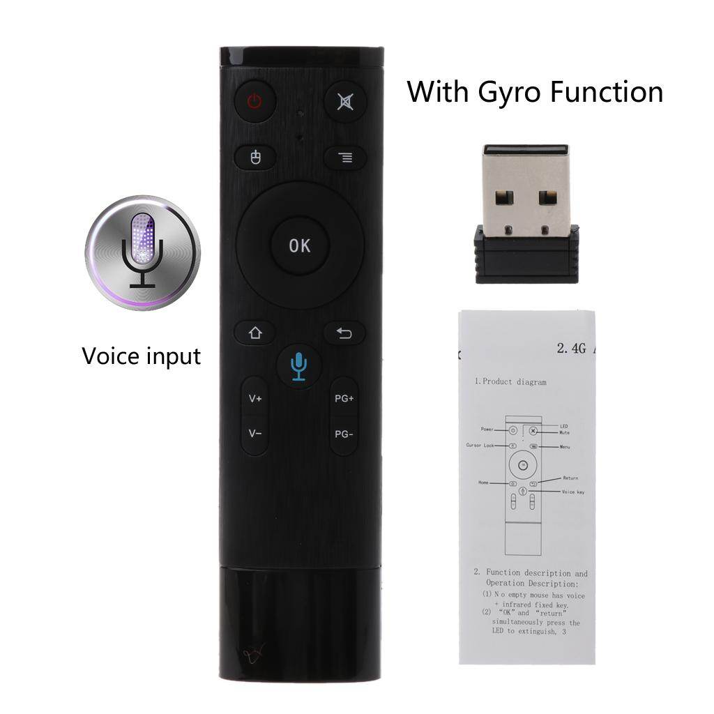 Q5 Voice Control Gyro Air Mouse With Microphone 3 Axis Gyroscope Remote Control For Smart TV Android Box
