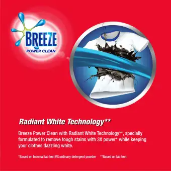 Breeze Detergent Liquid Power Clean 3.8kg