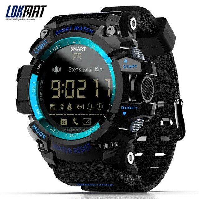 MK16 Bluetooth SmartWatch, Đồng Hồ Kỹ Thuật Số Pedometer Thể Thao Thông Minh Đồng Hồ, Người Đàn Ông IP67 Không Thấm Nước Dành Cho Điện Thoại Ios Android