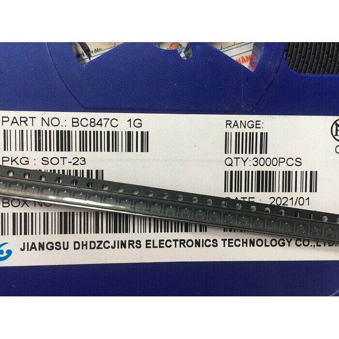 Combo 20 chiếc bc847c kí hiệu 1g transistor pnp 0.1a/45v sot23