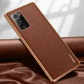 Luxury genuine Leather phone Case For Samsung Galaxy S23 S22 S21 Ultra Note 20 Ultra case S21 S22 S23 Plus high quality Business Back Cover casing