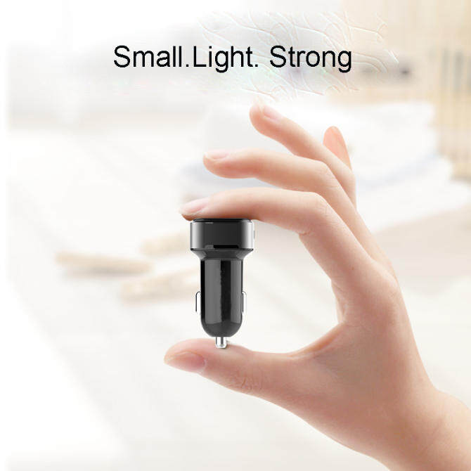 Car charger dual USB car charger multi-function digital display voltage and current with independent switch