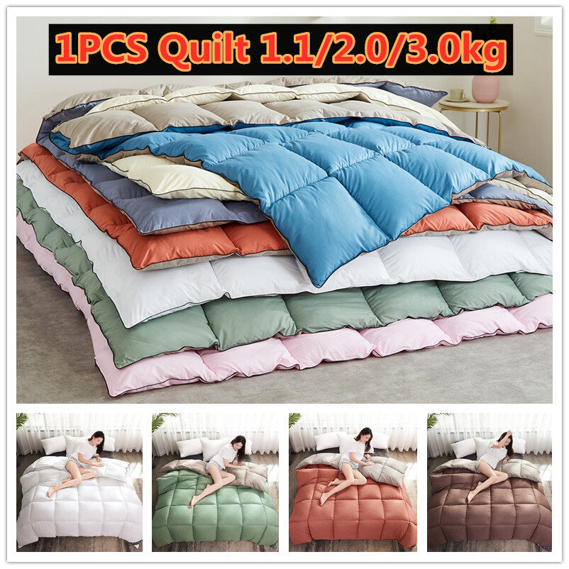 High Grade 100 % White Goose/Duck Down Quilt Five Star Hotel Comforters Spring Autumn Summer Full King Queen Size