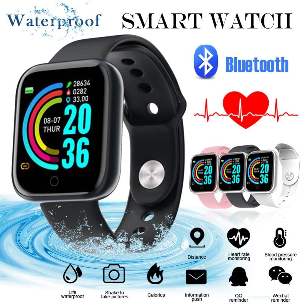 Sports Smart Watch Fitness Waterproof Tracker Pedometer Smart Bracelet Heart Rate Blood Pressure Monitor Smartwatch For iPhone Android
