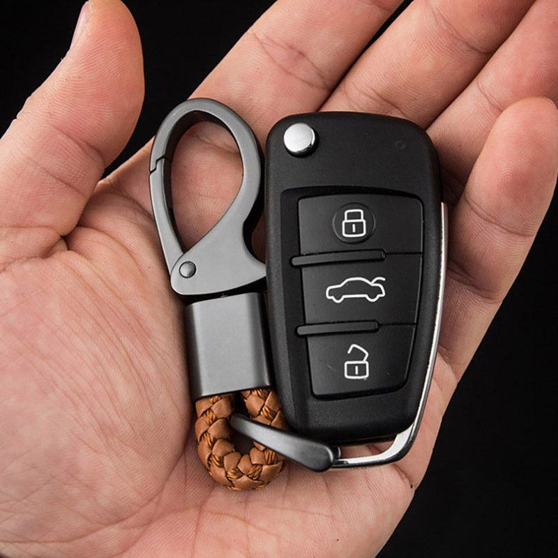 Galepromot Metal D6 Dice Keychain - Silver Alloy Car Key Ring Accessory For Men & Women