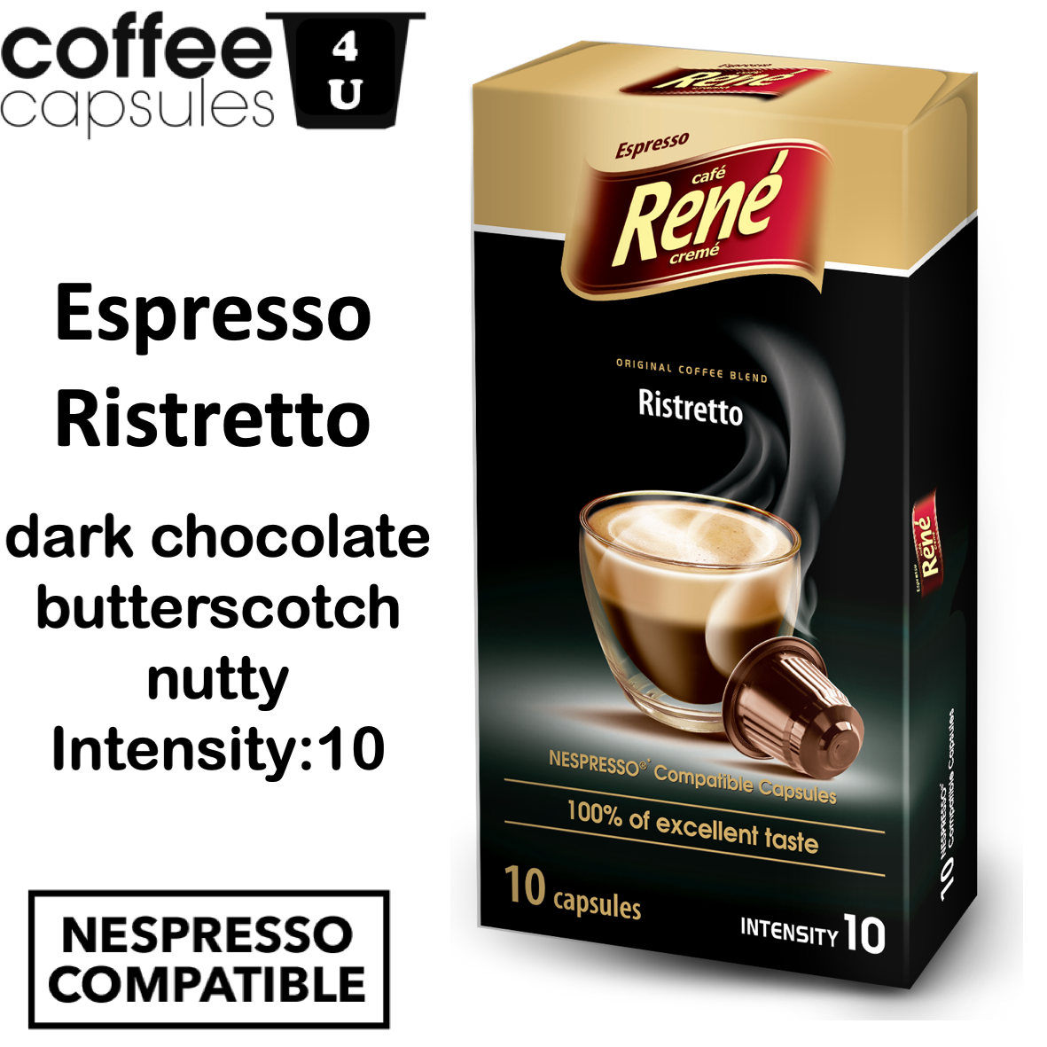 CC4U Rene RISTRETTO Nespresso 