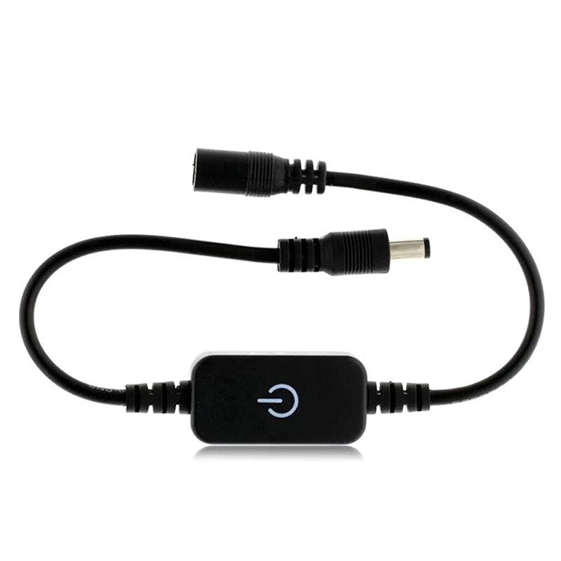 [Valitoo] LED Strip Touch Dimmer Brightness Control LED Dimmer Switch 1keys Dimmer 12V-24V Light Switch Adjustment