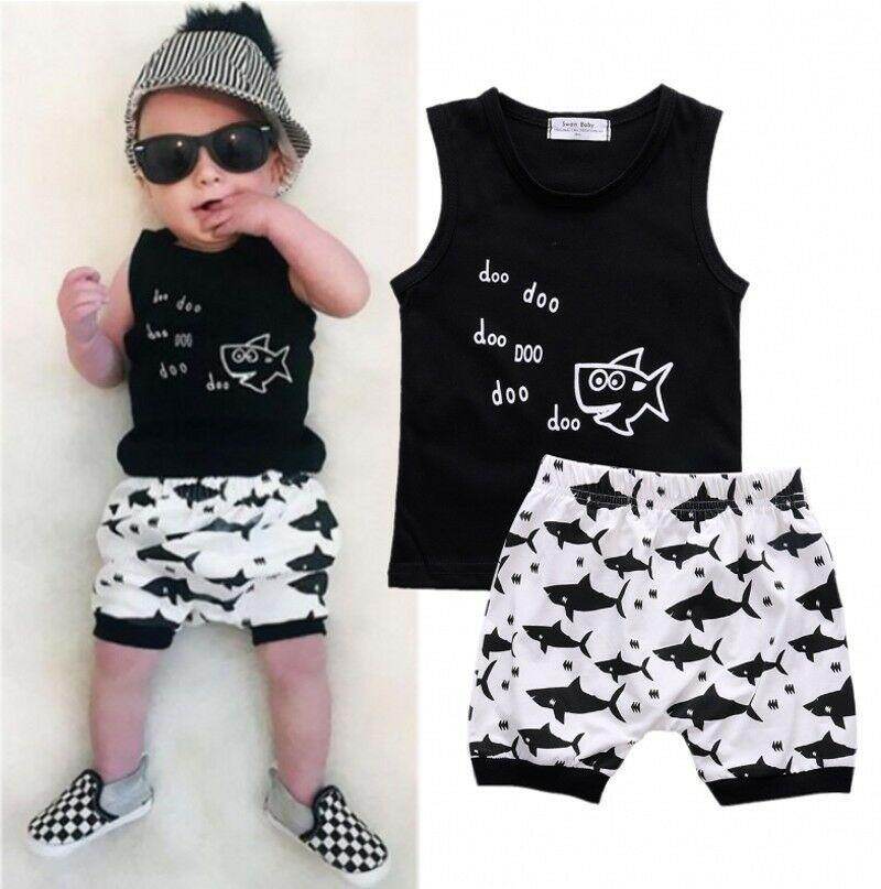baby boy shark clothes
