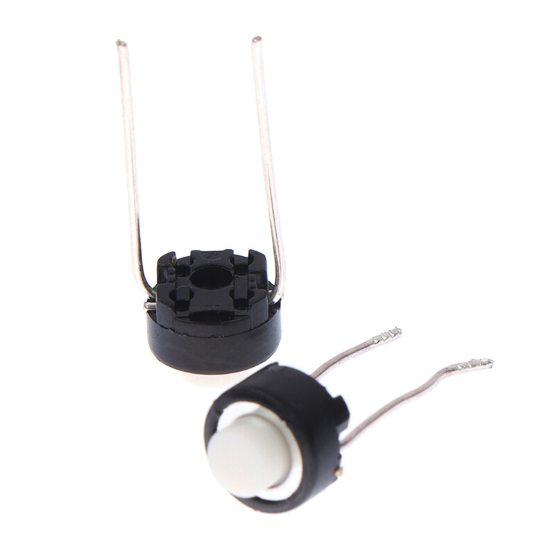 [Fannies] 10pcs 6*6*5mm Touch switch button DIP Tactile Tact Push Button Micro Switch