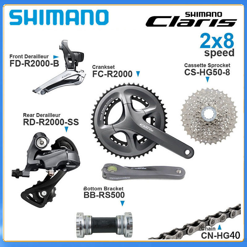 Shimano Claris Shimano Triple Crankset Speed Shimano Claris FC