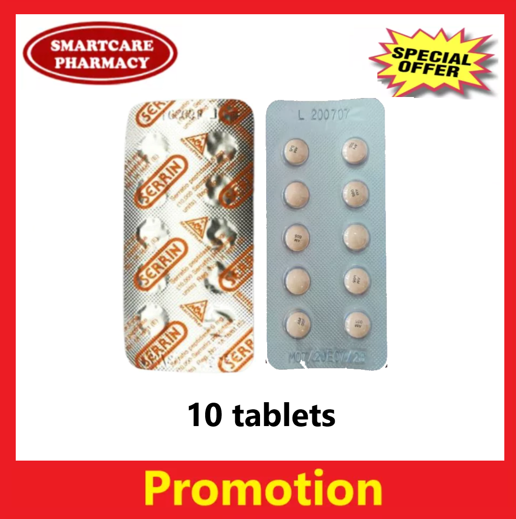 Serrin Tablet 5mg 10 tablets | Lazada