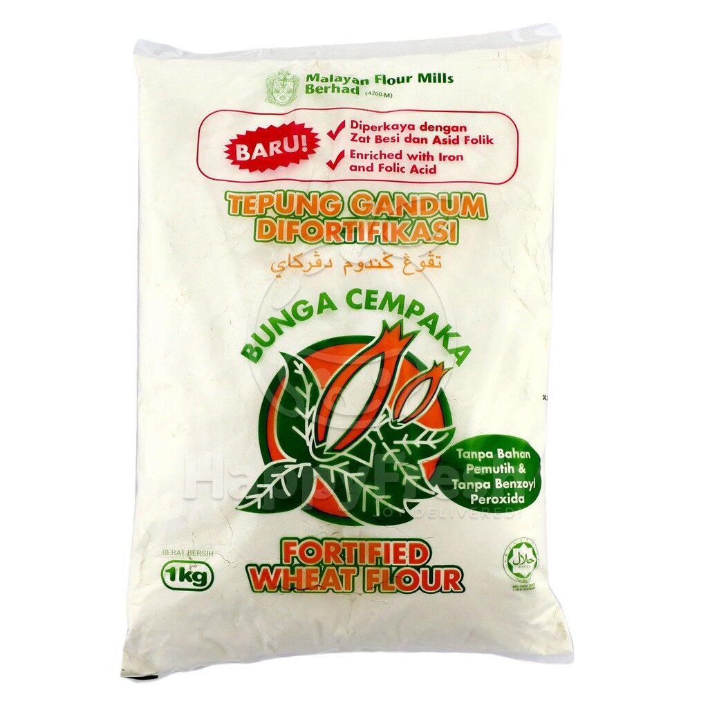 1 kotak.- 10kg Tepung Gandum Cap Bunga Cempaka | Lazada