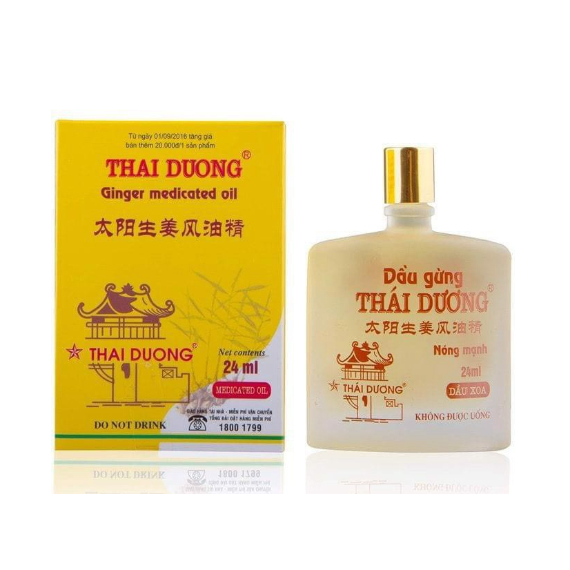 Dầu gừng thái dương