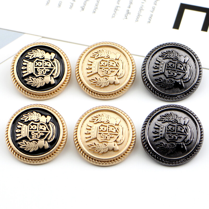 Metal button suit button coat button high-end coat button women's suit cuff button coat button windbreaker cashmere button