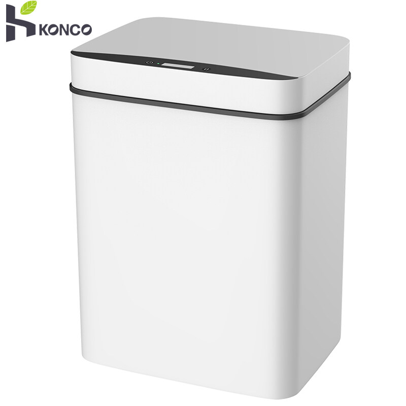 Thùng Rác Cảm Ứng Tự Động Konco Thùng Rác Điện Thông Minh Gia Đình, Thùng Rác Thông Minh Thùng Đá, Hộp Đựng Rác Phiên Bản Pin