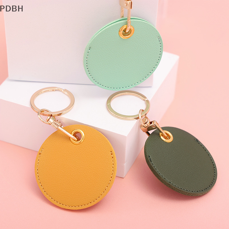 [PDBH Fashion Store] Flash Sale Leather access card holder, water drop keychain, bus card elevator induction protective cover