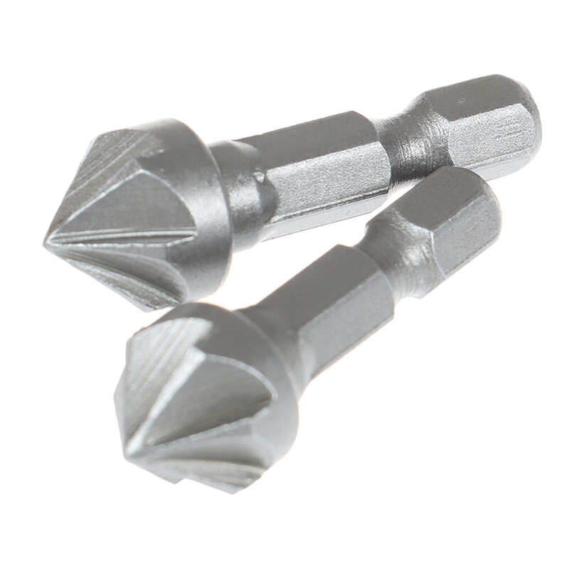 Ministar 6 mũi khoan Ống Sáo mũi khoan chamfer cắt Công cụ gia công gỗ hình lục giác xử lý