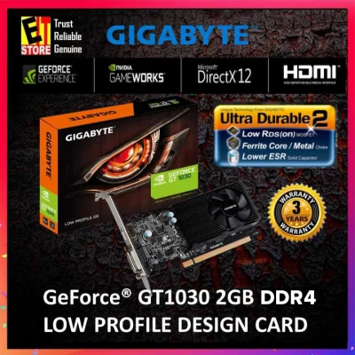 GIGABYTE GT 1030 Low Profile 2G GV-N1030D4-2GL Graphic Cards