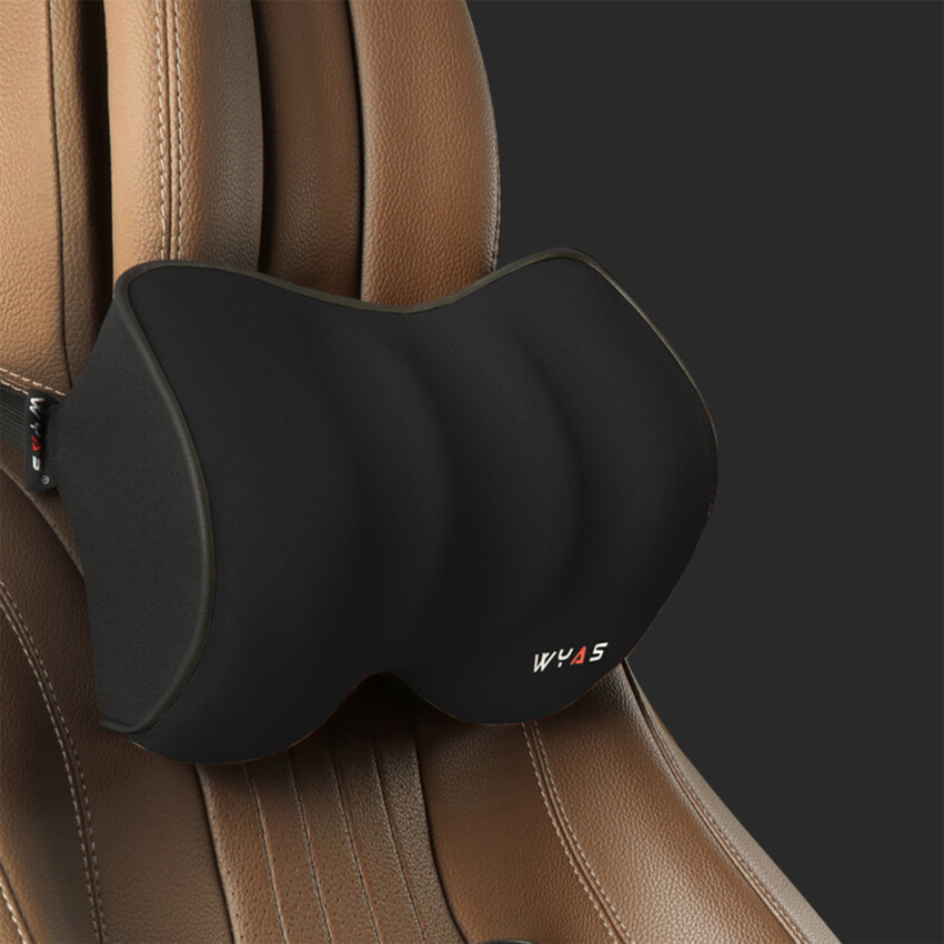 Car Driver Pillow Space Memory Foam Car Lumbar Support Back Cushion Car Seat Neck Pillow Washable Auto Pillow Cushion Accesorios