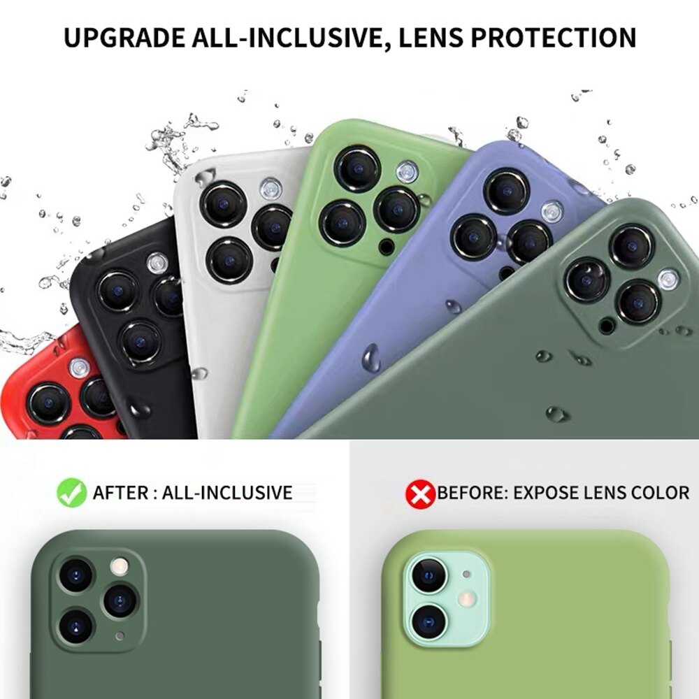 YBD case For Xiaomi redmi note 8 / NOTE 8 pro Accurate camera hole protection Casing ,Thin Soft Liquid Silicone Cover Candy Color Cases with free phone Lanyard