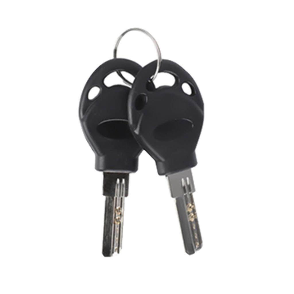 90cm 3ft Anti-theft Locks Motorcycle Bicycle Chain Lock Key