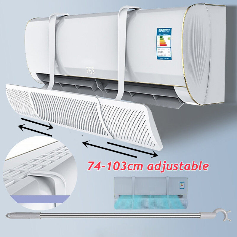 Bộ Làm Lệch Hướng Điều Hòa 74-103Cm Bộ Làm Lệch Hướng Gió Điều Hòa Không Khí Bộ Làm Lệch Hướng Che Điều Hòa Không Khí Có Thể Gập Lại Điều Chỉnh Được Bộ Làm Lệch Hướng Gió Bộ Làm Lệch Hướng Gió Cánh Gió Bộ Làm Mát Không Khí Bộ Điều Hòa Không Khí Bộ Chắn Gi
