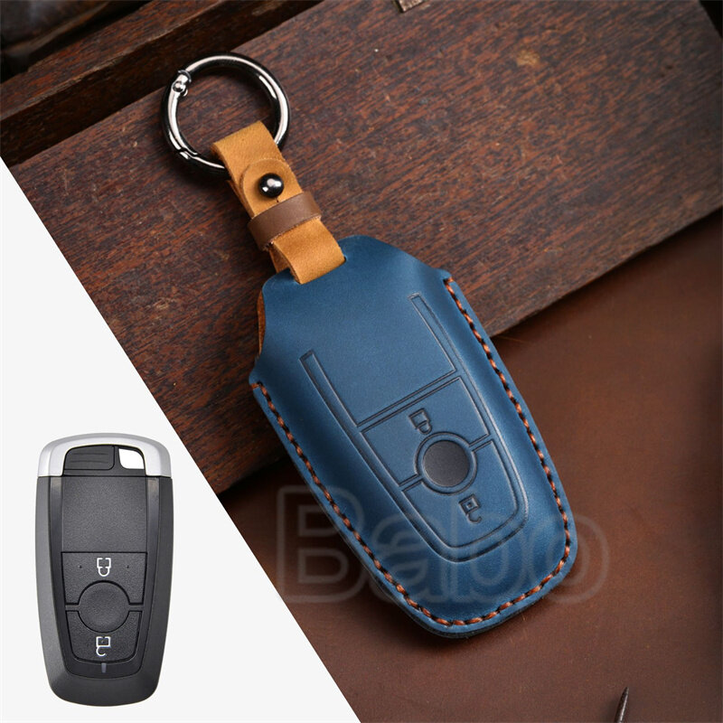 【Available】Leather Car Key Case Cover For Ford Ranger Sprot 2023/Ranger ...