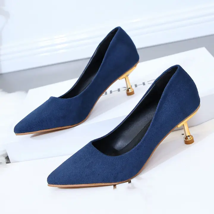 green high heel shoes