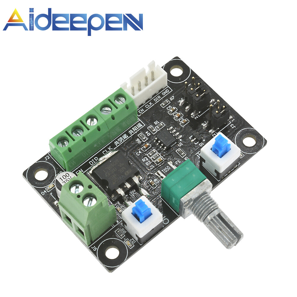 Original Aideepen 12-24V Stepper Motor Driver Controller PWM Pulse Signal Generator Speed Control