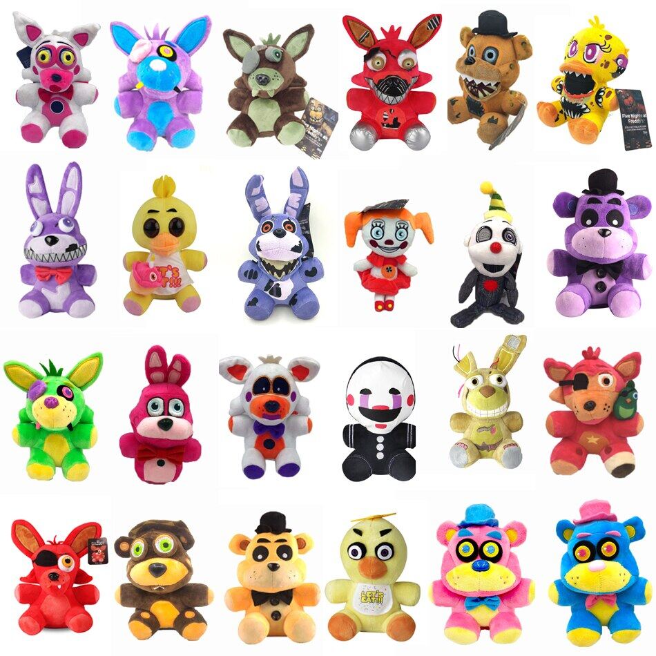 40 Style 18-20cm FNAF Plush Toys Five Night At Freddy Bear Bonnie