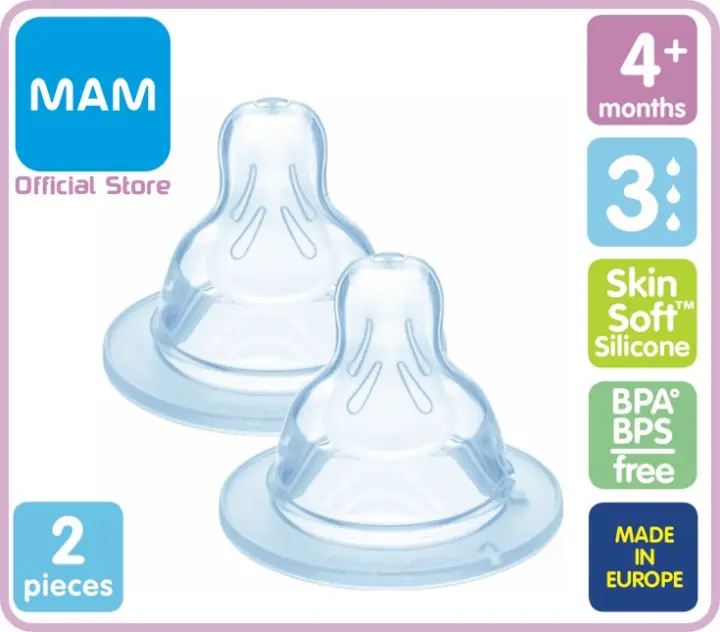 mam teats size 3
