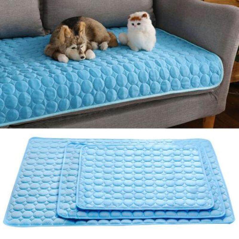 Thảm Làm Mát Cho Chó Thú Cưng Túi Độn Đá Teddy Nệm Đệm Cho Mèo Mùa Hè Giữ Mát Giường