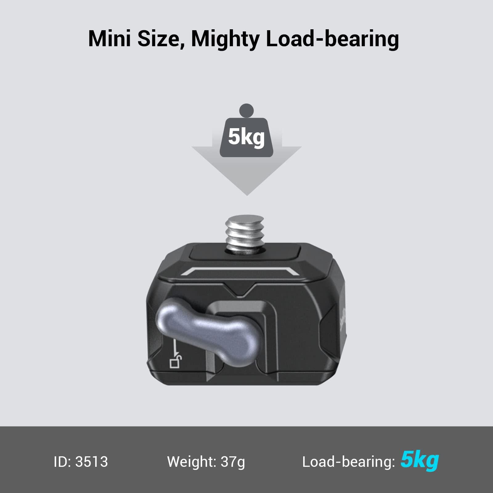 SmallRig Bộ Chuyển Đổi Giá Đỡ Ba Chân Dạng Tấm QR Cho Máy Ảnh Canon Cho Sony 3513B