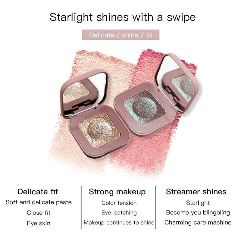 Phấn mắt beautybigbang một màu, phấn mắt lấp lánh lấp lánh