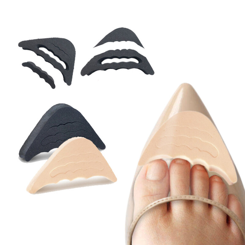 [Lady Sugar]1 Pair Forefoot Insert Pad For Women High Heels Toe Plug Half Sponge Shoes Cushion Feet Filler Insoles Anti-Pain Pads on Sale