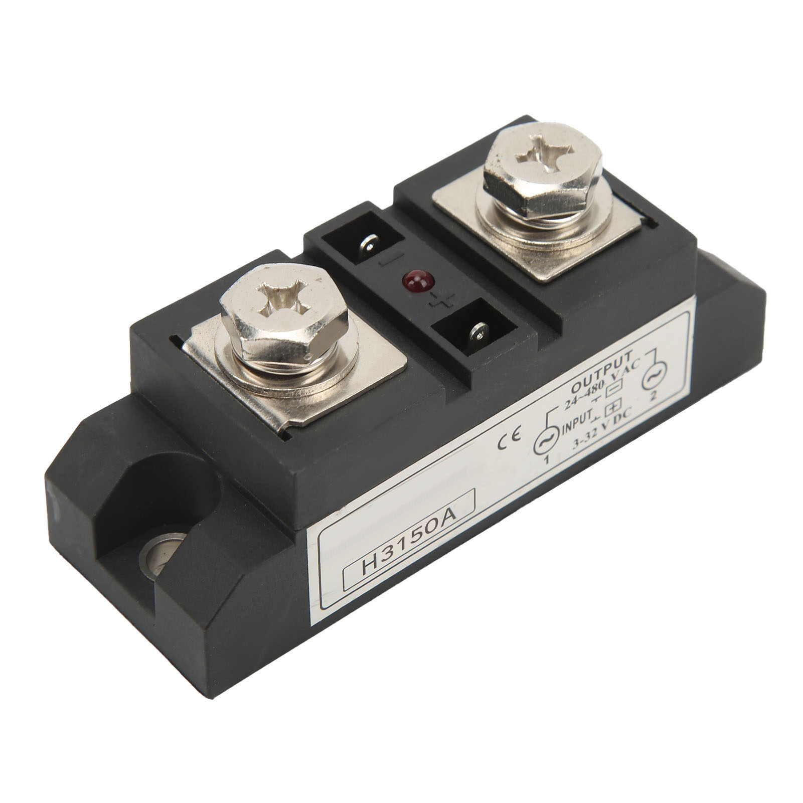 DC To AC SolidState Relay, High Interference Resistance Industrial Solid State Relays Module 150A Load Current for Marine