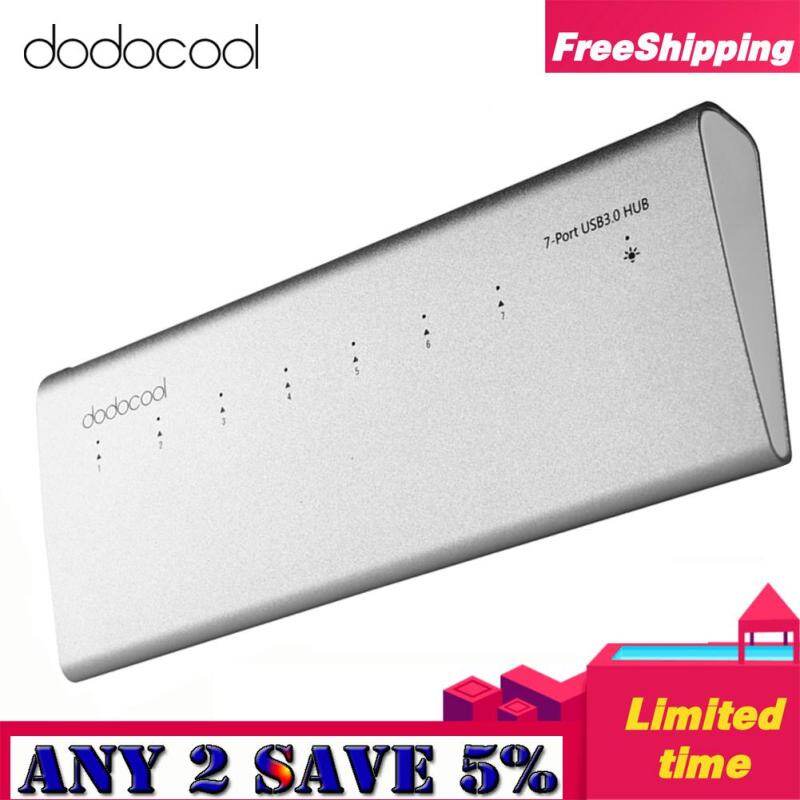 Dodocool 7 Port Usb 3 0 Hub For Imac Macbook Superspeed 5gbps External Ac Adapter Singapore