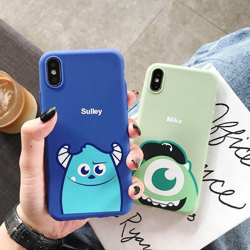 Bergambar Hewan Lucu Silikon Sarung Handphone TPU Lembut Kualitas Baik Matte Anti Bekas Jari Shockproof untuk VIVO Y66/Y67/Y71/Y75/Y79/Y83 /Y85/Y93/Y97/V7/V7 Plus/V9