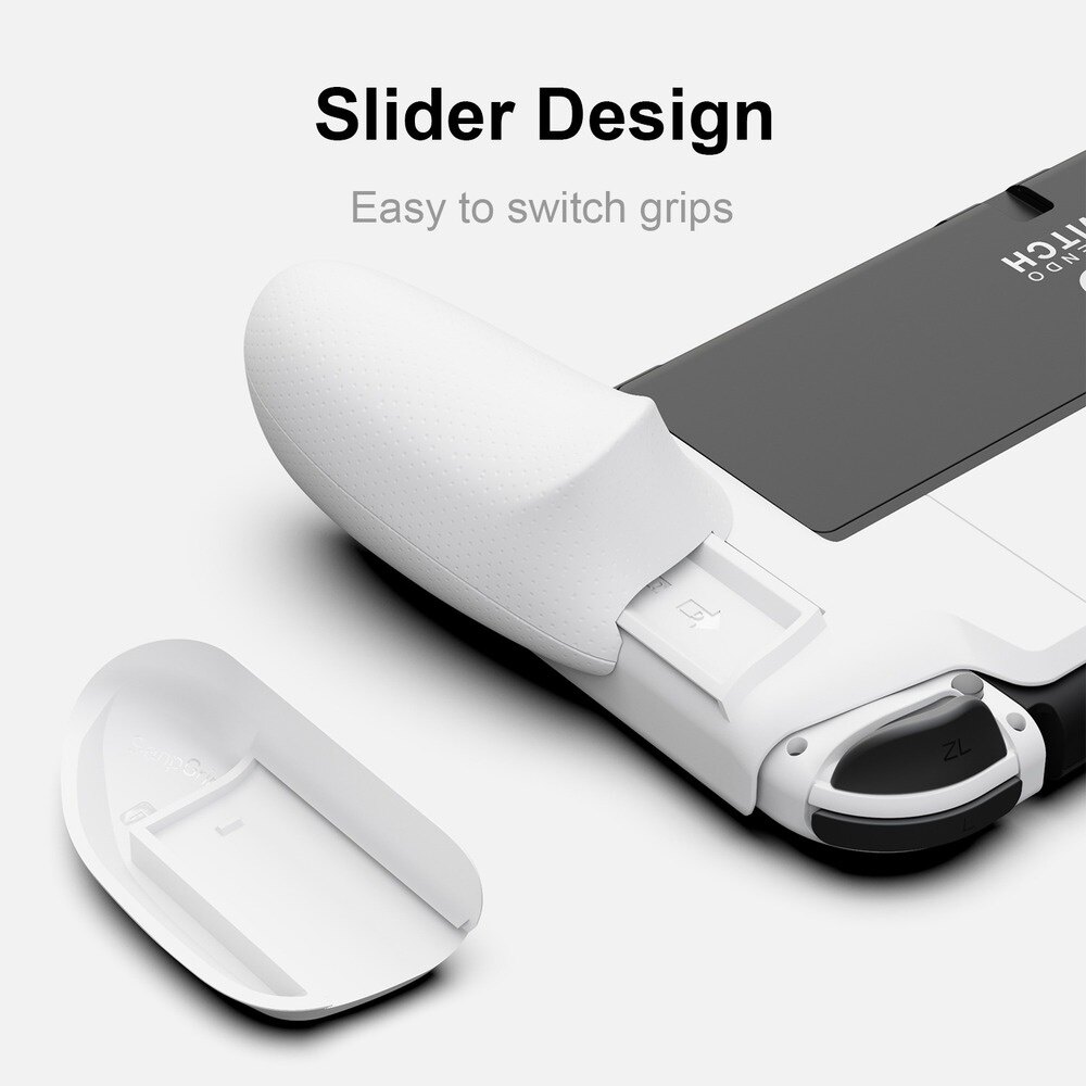 Skull & Co. NeoGrip Với Vỏ Bảo Vệ Tay Cầm Công Thái Học Có Thể Thay Thế Cho Nintendo Switch OLED